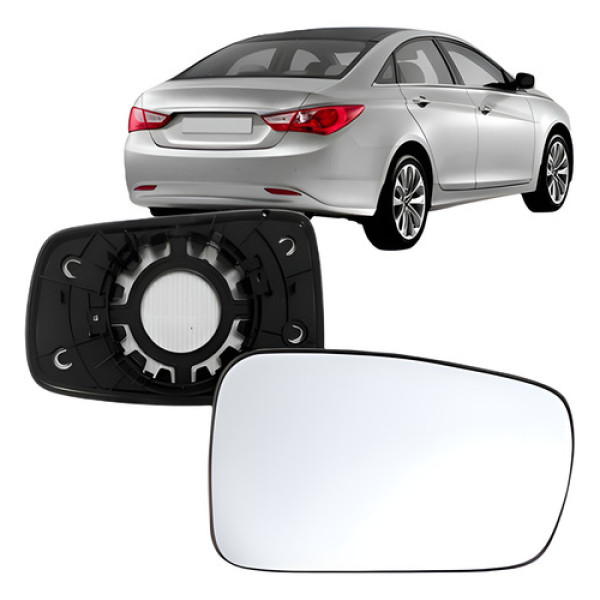 Par Lente Retrovisor Para Hyundai Sonata 2011 Até 2014
