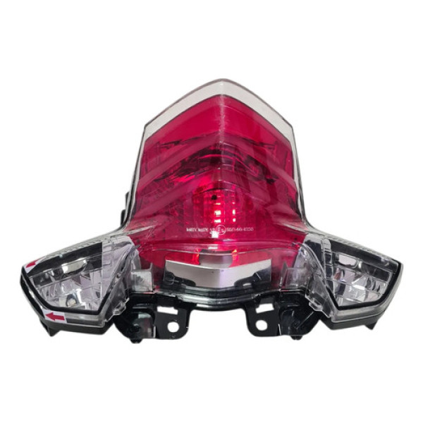 Lanterna Traseira Biz 125 18/22 Original C/detalhes 60940 Ambos Lados Vermelho