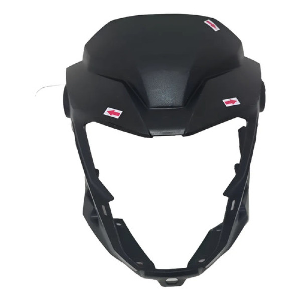 Carenagem Mascara Farol Honda Cg 160 Titan 2025 Avaria 61231 Preto