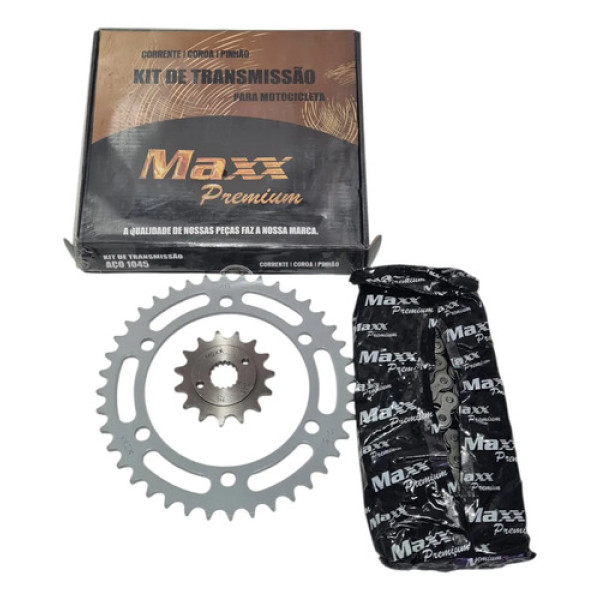 Kit Relação Falcon 1999/ 2015 Nx4 Nx400 Transmissão Maxx Cinza