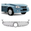 Grade Radiador Corsa 2000 2001 2002 2002 Colmeia Cromada.
