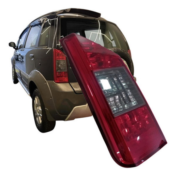 Lanterna Traseira Fiat Idea 2004 A 2010 Grade Preta Lado