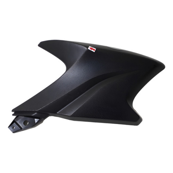 Carenagem Aba Tanque Factor 150 17/22 L/d Orig Avarias 58324 Preto