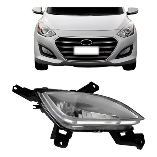 Farol De Milha Para Hyundai I30 2013 2014 2015 2016