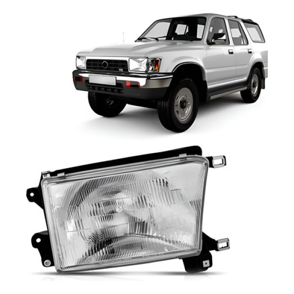 Farol Hilux Sw4 1993 A 1995 C/ Bicos