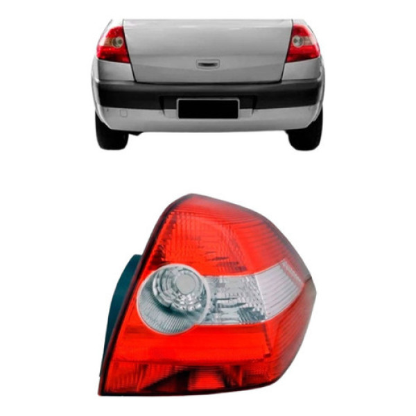 Lanterna Traseira Megane Sedan 2006 2007 2008 2009