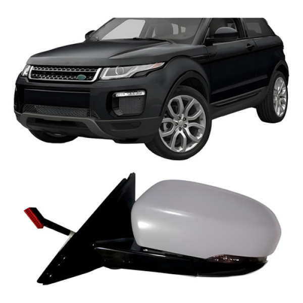 Retrovisor Evoque 2014 A 2022 Eletrico Retratil Com Pisca