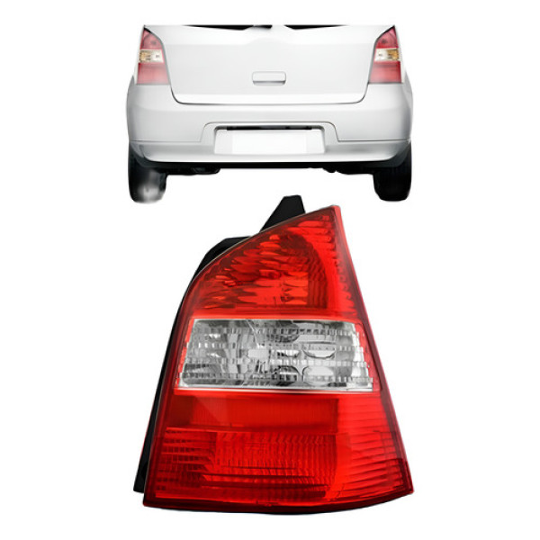 Lanterna Traseira Livina 2009 10 A 13 2014 Novo Bicolor