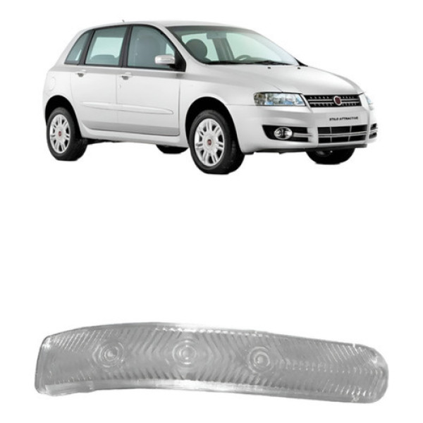 Lente Pisca Retrovisor Stilo 2008 09 10 11 2012 Externo