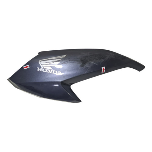 Carenagem Aba Tanque Esq Honda Cg160 Fan 22/24 Detalhe 59059 Cinza-escuro
