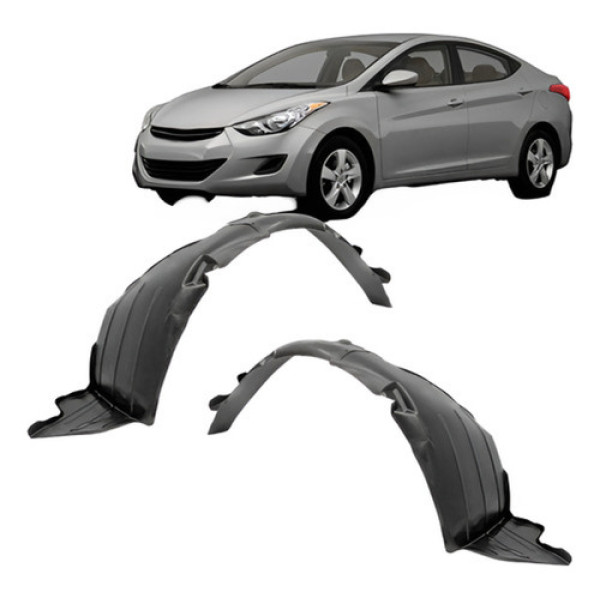 Par De Parabarro Hyundai Elantra 2011 2012 2013 Novo