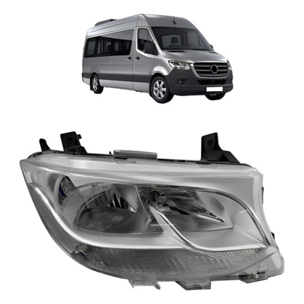 Farol Eletrico Sprinter 2020 2021 2022