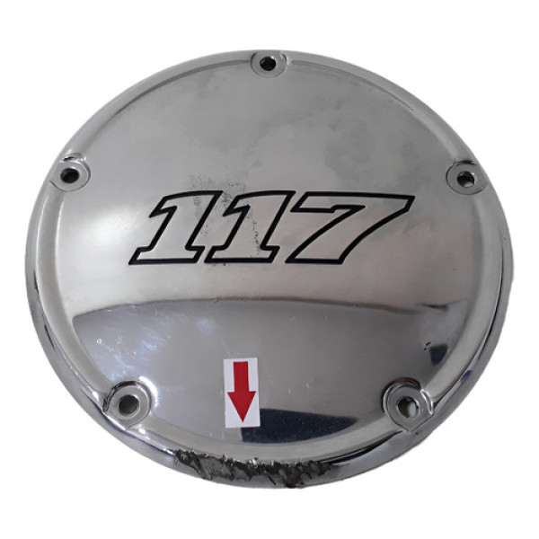 Tampa Inspeção Primaria Harley Davidson Motor 117 Orig 58869 Cromada Tampa Inspeção Primaria Harley Davidson Motor 117 Orig 58869 Cromada