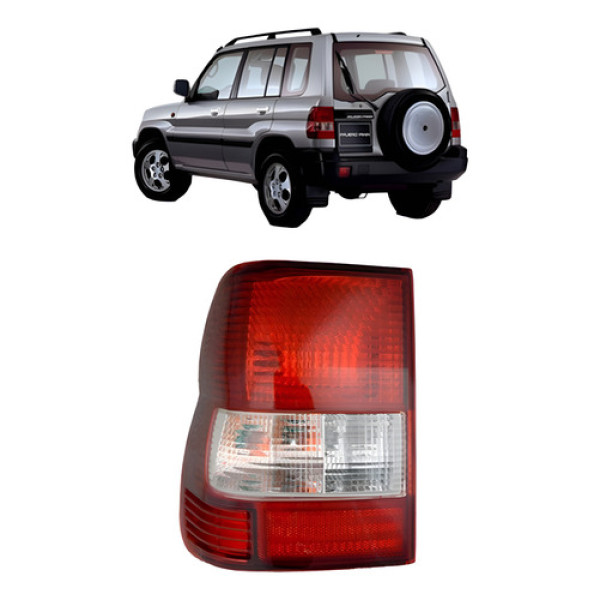 Lanterna Traseira Pajero Tr4 2004 A 2006 Quadrada