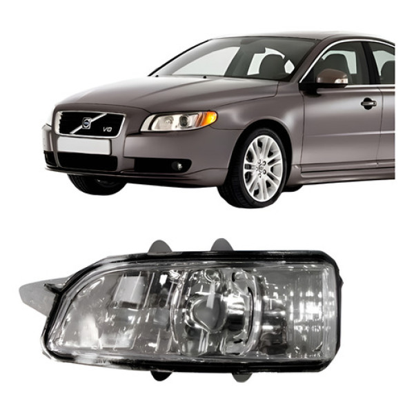 Seta Retrovisor Volvo C30 S40 C70 S80 07 08 09 10 11 12 13