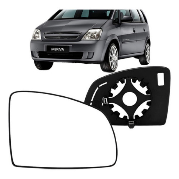 Lente Retrovisor Meriva 2003 A 2012 Térmico Modelo Original
