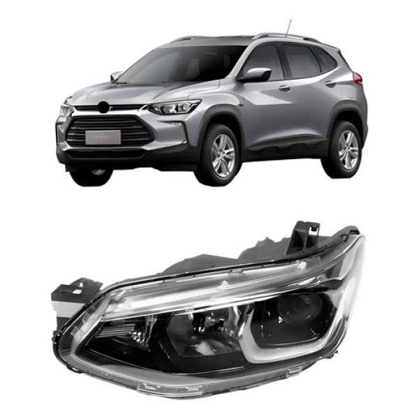 Farol Elétrico C/ Motor Tracker 2020 A 2022