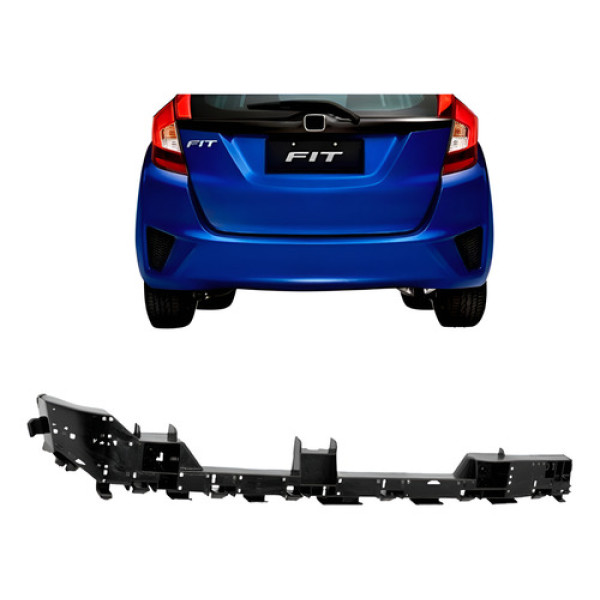 Suporte Guia Parachoque Traseiro Fit 15 16 17 18 19 20 21