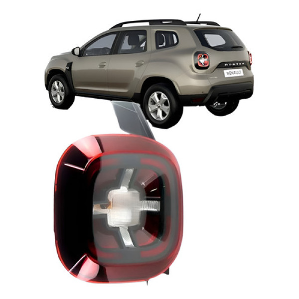 Lanterna Traseira C/ Led Duster 2021 2022