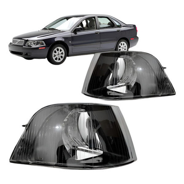Pisca Volvo S40 V40 2001 2002 2003 2004 Lente Fume