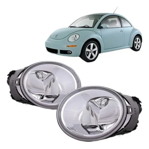 Par Farol New Beetle 98 99 2000 2001 2002 2003 04 05 Cromado