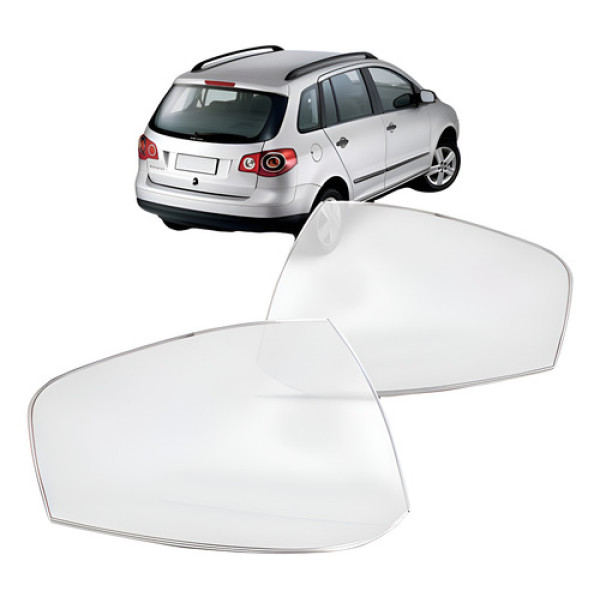 Par Lente Lanterna Traseira Spacefox 2007 A 2010 Canto Cristal