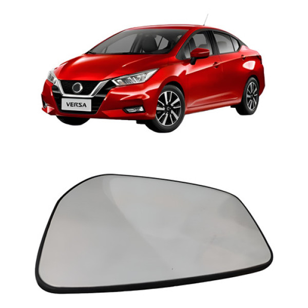 Lente Subconjunto Do Retrovisor Versa 2020 A 2022