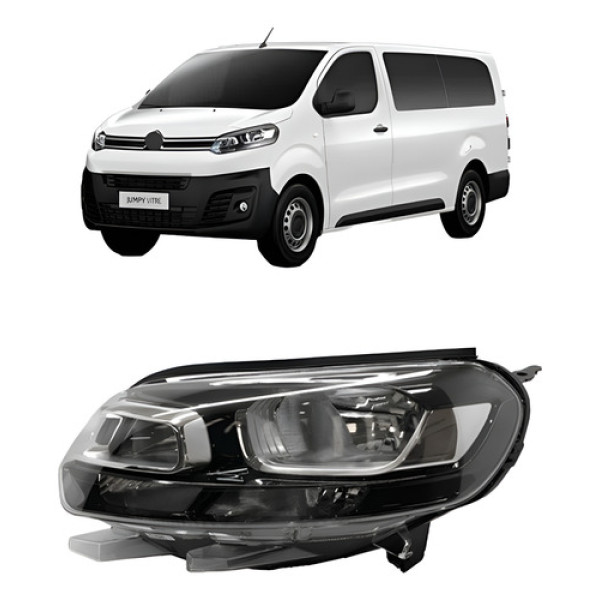 Farol Elétrico C/ Motor Jumpy 2018 A 2022