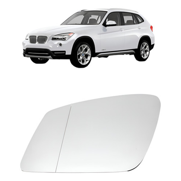 Lente Retrovisor Bmw S1 2012 14 15 16 17 2018 Com Aquecedor