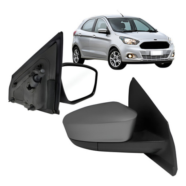Retrovisor Ka Ford 2015 2016 2017 Controle Manual Primer