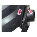 Carenagem Mascara Farol Honda Cg 160 Fan 22/24 Detalhe 60524 Preto