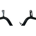 Guidão Honda Elite 125 2025 Original Detalhes 56579 Preto