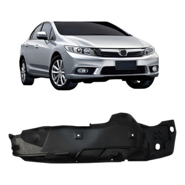 Parabarro Dianteiro Civic 2012 2013 2014 2015 2016