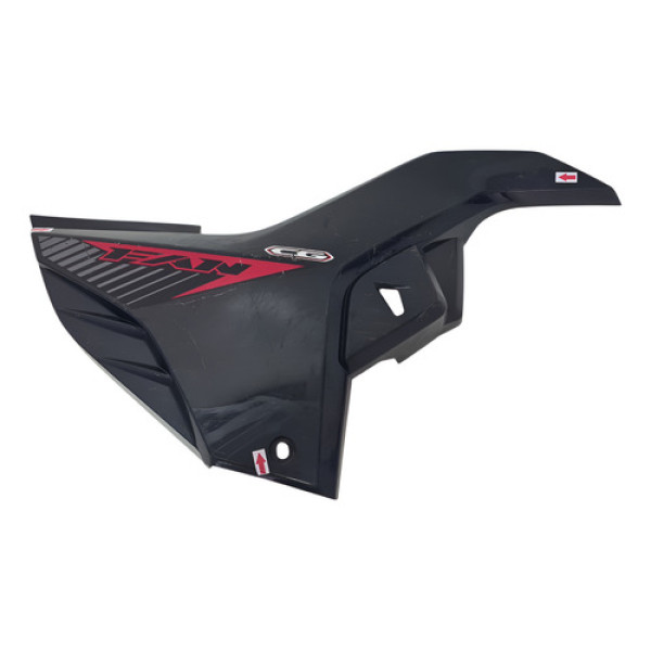 Carenagem Lateral Dir Honda Cg 160 Fan 16/24 Detalhes 59045 Preto