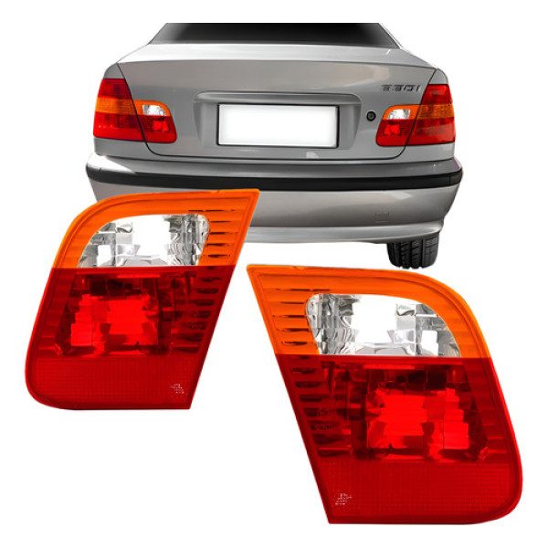 Sinaleira Traseira Bmw Serie 3 02 03 04 05 Tampa Tricolor