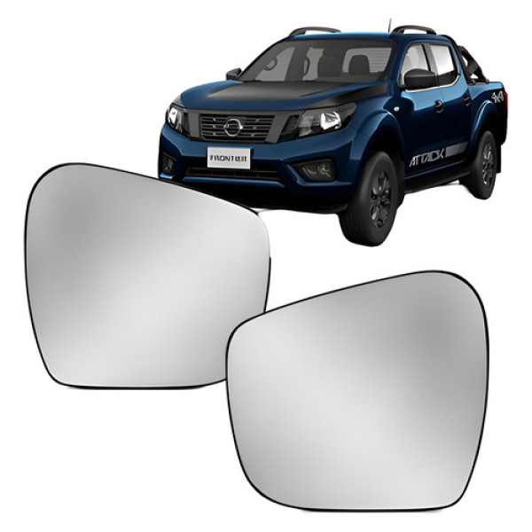 Par Lente Retrovisor Conjunto Frontier 2017 A 2021