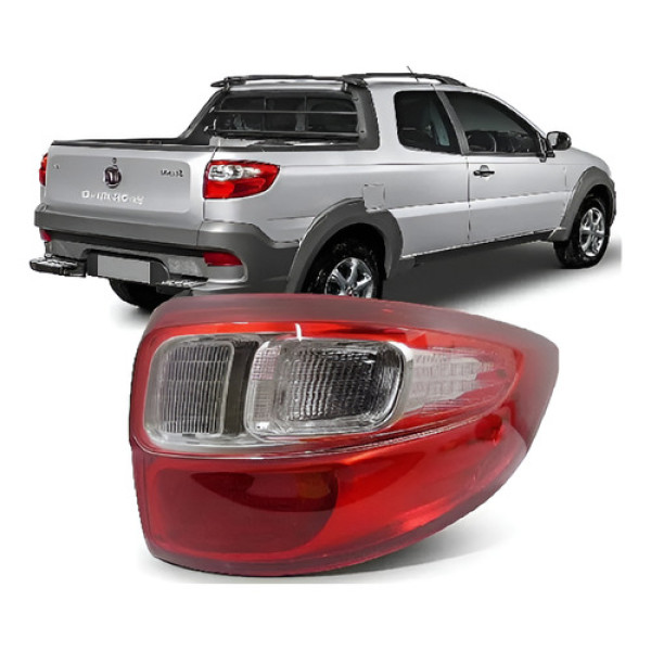 Lanterna Traseira Strada 2014 2015 2016 17 18 19 20 Direito - Direito/passageiro