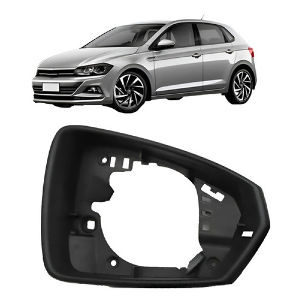 Aro Retrovisor Polo E Virtus 2017 18 19 A 2021 C/ Furo Pisca