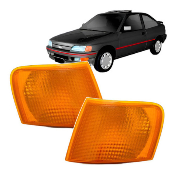 Par Pisca Seta Escort Xr3 1993 1994 1995 Ambar Mega Desconto
