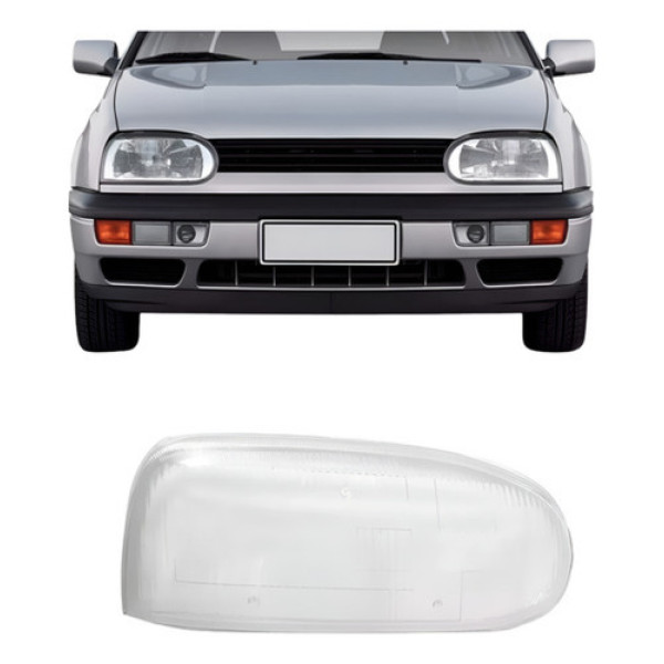 Lente Farol Golf Gl Mexicano Rcd 1995 1996 97 98 1999 Vidro
