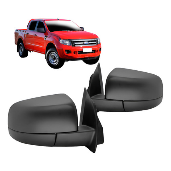 Retrovisor Ranger 2013 2014 2015 Eletrico Preto Capa Primer