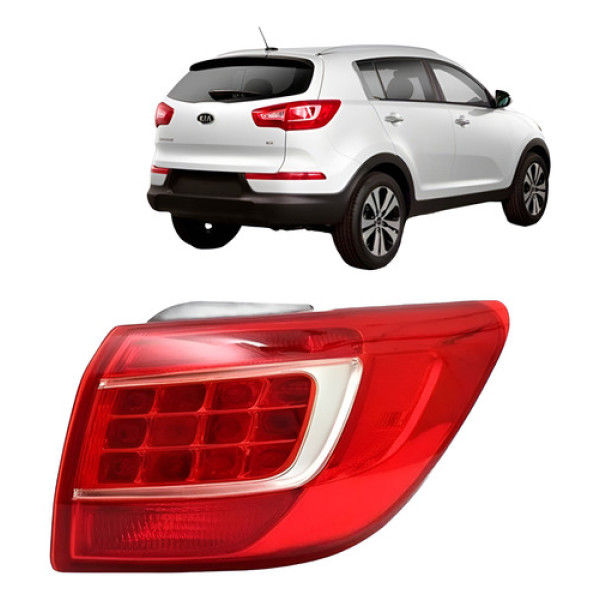 Lanterna Traseira Sportage 2011 2012 2013 Modelo Original