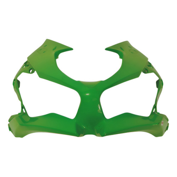 Carenagem Frontal Kawasaki Zx6 19/24 Original Detalhe 55259 Verde-limão