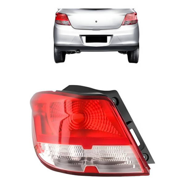 Lanterna Traseira Chevrolet Onix 2012 13 14 15 2016 Bicolor