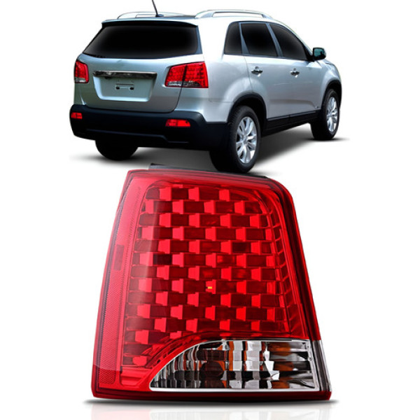 Sinaleira Traseira Sorento 2010/2012 Soquete Lampada S/led