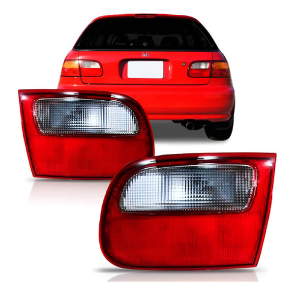 Lanterna Traseira Civic Hatch 92 1993 1994 1995 Tampa Oferta