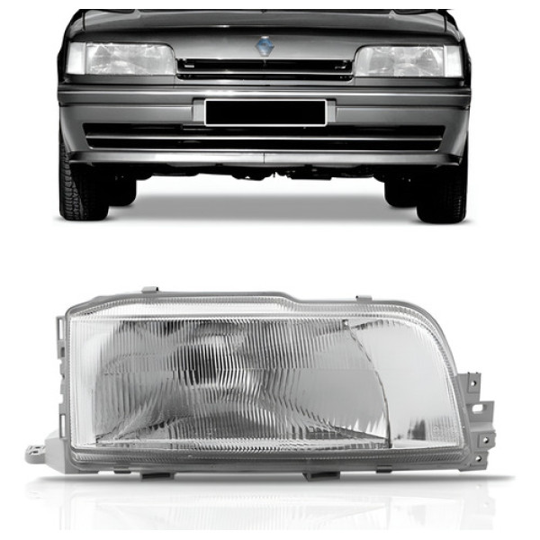 Farol Renault 21 Ii 1989 A 1994 Modelo Original