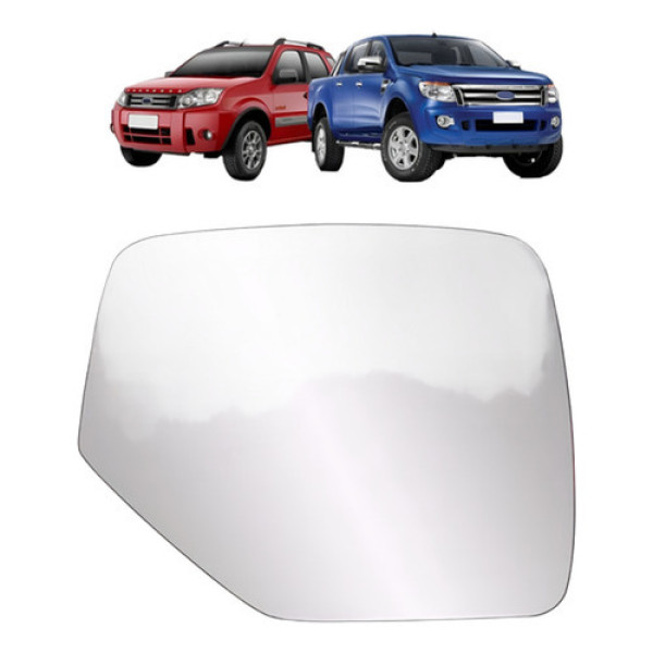 Lente Espelho Retrovisor Ecosport 2004 A 12 Ranger 2005 A 09