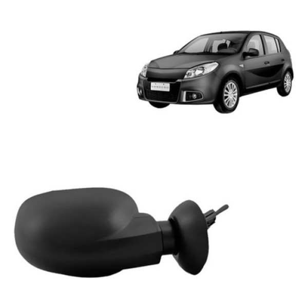 Retrovisor Logan Sandero 2007 2008 2009 2010 Com Controle