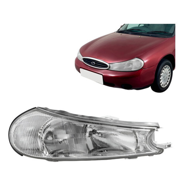 Farol Mondeo 1997 1998 1999 2000 2001 2002 Eletrico
